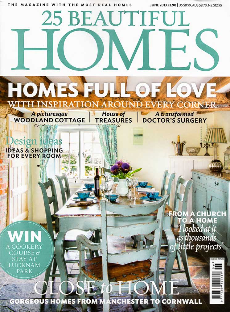 25 Beautiful Homes Magazine Cover