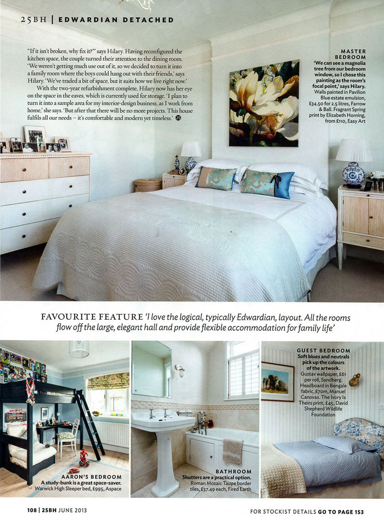 25 Beautiful Homes Magazine Page