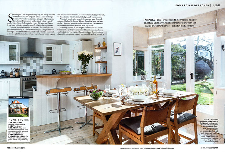25 Beautiful Homes Magazine Article